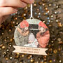 Personalised Family Photograph Christmas Bauble, thumbnail 4 of 8