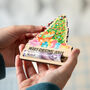 Personalised Christmas Tree Money Gift Holder, thumbnail 2 of 5