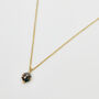 18ct Gold Hexagon Salt And Pepper Diamond Necklace, thumbnail 2 of 2