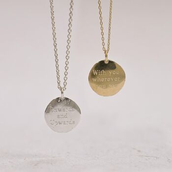 Silver Wanderlust Compass Pendant Necklace 50cm, 3 of 6