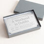 Personalised Gift Voucher Keepsake, thumbnail 1 of 6
