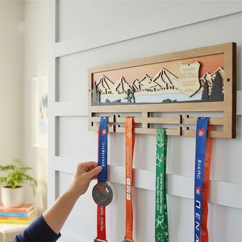 Couples Running 3D Medal Hanger For Runners, 5 of 7