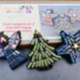 Make Your Own Set Of Three Hanging Christmas Mosaics, thumbnail 1 of 10