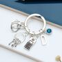 Prison Officer Personalised Keyring Security Guard, thumbnail 1 of 11