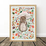 Woodland Mouse Nursery Print, thumbnail 10 of 12