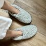 Ladies Pure Wool Fleece Slippers, thumbnail 2 of 8