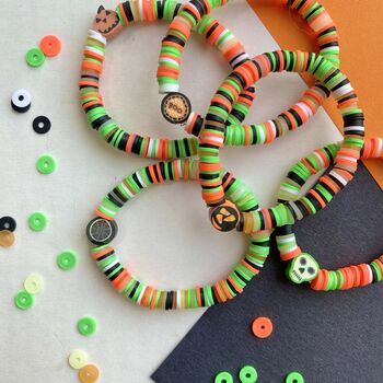 Halloween Disc Bead Bracelet, 5 of 8
