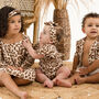 Matching Family Ladies Leopard Maxi Dress, thumbnail 4 of 7