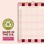 2025–2026 Academic A3 Family Planner | Boho Nouveau, thumbnail 5 of 6