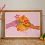 Love Is All Around Art Print, thumbnail 2 of 4