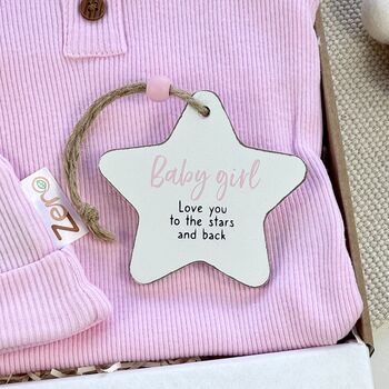 New Baby Girl Letterbox Gift Set, 2 of 6