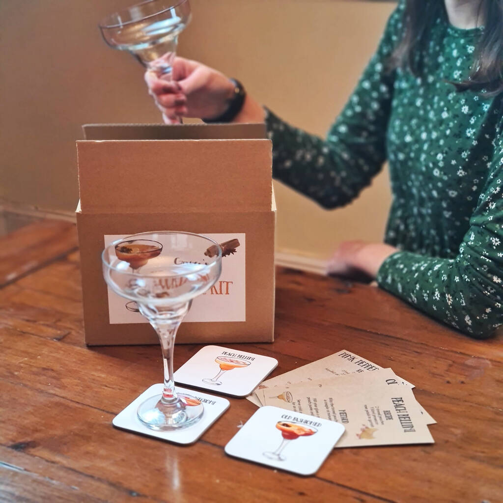Personalised Cocktail Kit Gift Set By A Few Home Truths