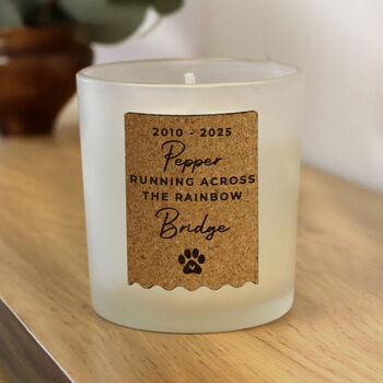 Funny Pet Owner Gifts Personalised Novelty Candle, 5 of 5