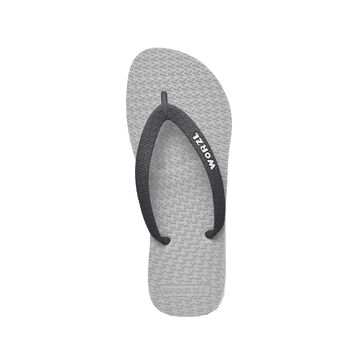 Natural White Rubber Flip Flops, 8 of 10