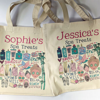Personalised Spa Bag, 10 of 10