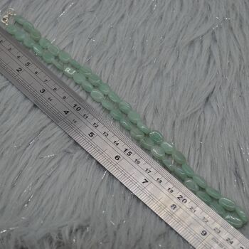 Light Green Aventurine Beaded Necklace, 6 of 6