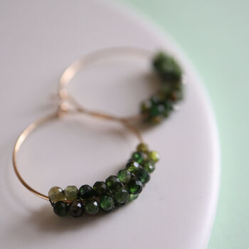 Green Tourmaline Earrings, 5 of 7