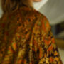 Chocolate Brown Batik Kimono Robe, thumbnail 4 of 9