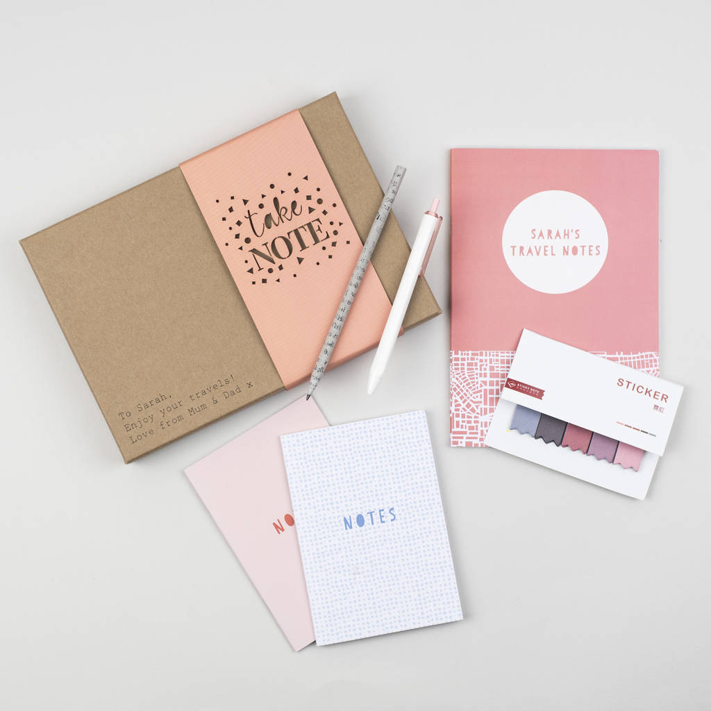 Personalised Stationery Letterbox Gift By Fora Creative