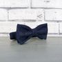 Yorkshire Twill Wool Tweed Bow Tie, thumbnail 5 of 5