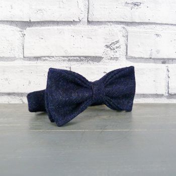 Yorkshire Twill Wool Tweed Bow Tie, 5 of 5