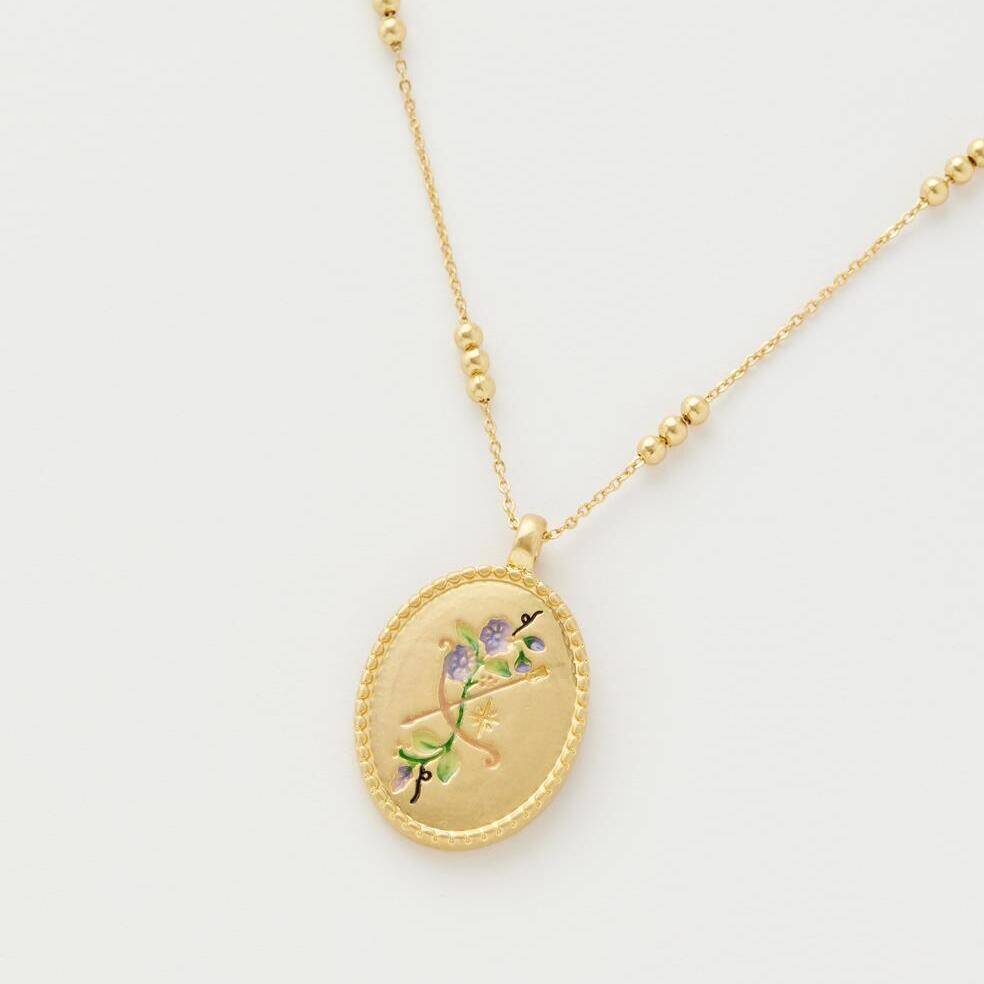 Fable Sagittarius Zodiac Necklace, 1 of 6