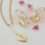 'Love Grows' 9ct Gold Heart Pendant Necklace, thumbnail 1 of 8