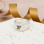 Personalised Initials Men's Silver Signet Ring, thumbnail 5 of 12