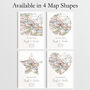 Where We Met Ordnance Survey Landranger Personalised Map Print Couples Valentines Gift, thumbnail 5 of 12