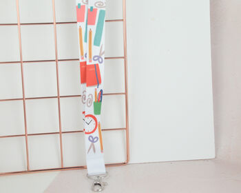 Personalised School Stationery Lanyard, 3 of 6