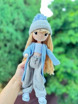 Handmade Crochet Doll For Kids And Adults, 2 of 11