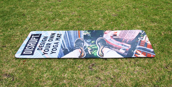 Personalised Custom Yoga Mat With Your Image, 4 of 4