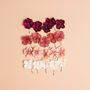 Romance Hydrangea Blossom Bobby Pin Set, thumbnail 4 of 4