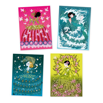 Kids Make Your Own Glitter Art Craft Kits, 12 of 12