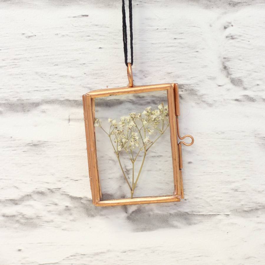 mini metal hanging photo frame by posh totty designs interiors ...