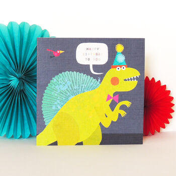 Birthday Dinosaur Card, 5 of 5