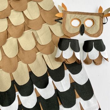 Brown Owl Costume For Kids And Adults, 12 of 12