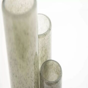 Cylinder Vase H25 D6.Five Cm Newgrey Colour By Dut Z, 5 of 6