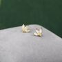 Mystic Ab Cz Marquise Crown Stud Earrings, thumbnail 5 of 12