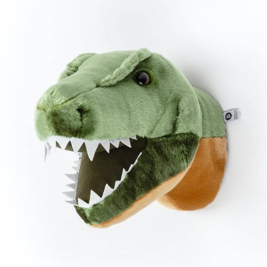 dinosaur trophy mounted head