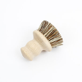 Sustainable Wood Pot Brush With Plant Bristles, 5 of 5