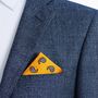 Never Before Seen Luxury Mens Pocket Square, thumbnail 10 of 12
