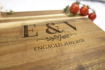 Personalised Acacia Wood Board For Celebrations, 3 of 3