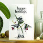 Penguin Holiday Christmas Card, thumbnail 1 of 7