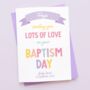 Personalised Baptism Day Card, thumbnail 3 of 9