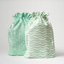 Two Reusable Luxury Fabric Gift Bags, thumbnail 8 of 12