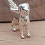 Golden Retriever Personalised Silver Necklace, thumbnail 8 of 12