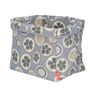 Oilcloth Dog Toy Storage Basket In Poppy Fabric, thumbnail 2 of 4