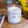 Best Mum Personalised Mothers Day Candle, thumbnail 5 of 6