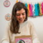 Rainbow Positivi Tea Cross Stitch Kit For Adults, thumbnail 7 of 12
